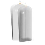 Hoesh 60" Long Garment Dress Bags Wedding Bridesmaids Dress Cover Garment Bags