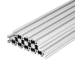 10Pcs V Slot 2020 Aluminum Extrusion 1220mm 48 Inch Anodized Rail Silver White