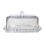 Glass Bee Butter Dish