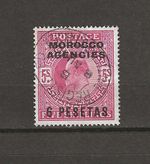 MOROCCO AGENCIES 1907/12 SG 122 USED