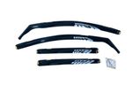 4PCS WIND RAIN TINTED DEFLECTORS WINDOW SHEILD FOR VW GOLF MK7 IE34