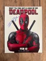 Deadpool – Signed 8×10 Movie Photo