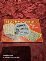 Stocks And Shares - Vintage Card Game - Pepys Series - Rare - Collectible