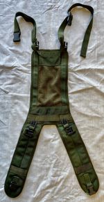 British Military Olive Green PLCE IRR Day Pack Bergen Side Pocket Rucksack Yoke