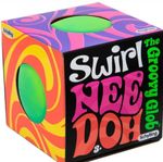 NeeDoh Swirl Groovy Glob Stress Ball Sensory Fidget Toy Squishy Fun