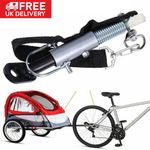 Universal Bicycle Bike Trailer Hitch Baby Coupler Attachment Linker Connector UK