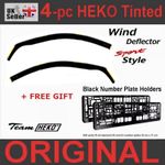 HEKO Wind Deflectors for VW T5 T6 VAN Transporter 2003-2024 Set 2pc LIMITED SALE