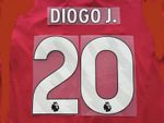 Diogo JOTA #20 EPL Name print and number 2023/25 Heat Transfer