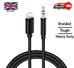 3.5mm Jack AUX Audio Cable Cord to iPhone 14 13 12 11 XR Xs 8 7 +Pro Max For Car