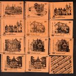 serie 5 shilling HOMES STITCHED BOOKLETS HP26 - HP38 12 BOOKLETS