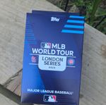 MLB World Tour London Series 2023 Baseball Cards sealed