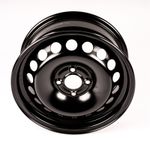 Dacia Sandero MK2 15" 6J H2 Steel Wheel Rim Solid 4 Holes ET40 Genuine