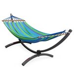 Garden Hammock Heavy Duty Steel Frame Outdoor Swing Bed