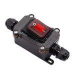 IP67 Waterproof Inline Switch 12V DC 20A High Current Power Waterproof Switch UK