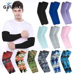 1 Pair Unisex Cooling Arm Sleeves Cover Sports Running UV Sun Protection Cycling