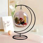 Holiday Ornament Iron Display Stand Versatile for Home Decor Accessories Sturdy