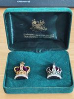 Tower of London Miniature Crown Replica Set in Original Presentation Box – Sou