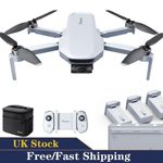 Used Potensic ATOM 3-Axis Gimbal Drone Brushless 4K Quadcopter Fly More Combo