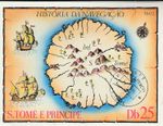 History of Navigation S.Tome E.Principe Stamped 719