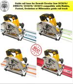 Dewalt DCS570 DWE575 DCS575 DCS578 DCS573 Adaptor base Guide rail