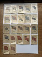 Kensitas British Empire Cigarette Silks in Original Protective Sleeves. 