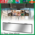 11'' Rear View Mirror Car Large Interior Anti Glare Blind Spot Mirror Clip On .