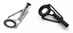 Fishing Rod Top Guide Ring Tip Eye Black or Chrome Stainless Read Description