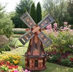 Windmill Spinner Garden Patio New Handmade 39.5inch-100cm Led Outdoor Gift Wood