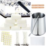Candle Making Kit,Candle Making Supplies Include Soy Wax for Candle Wax Melting