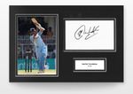 Sachin Tendulkar Signed 12x8 Photo Display India Cricket Memorabilia COA