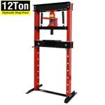 Shop Press 12T Heavy Duty Hydraulic Workshop Bench Bearing Garage Floor Standing