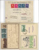 lot Romania Romania mix letters postcards censorship ; 62549