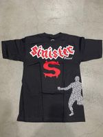 Sinister Brand Chuck Liddell T-Shirt Men's M Black MMA UFC RIZIN Sakuraba Rare