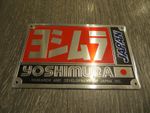 YOSHIMURA Aluminium Heat-Resistant Motorcycle Motorbike Sticker Exhaust Decals