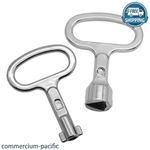 Universal Electric Cabinet Key Triangle Socket Panel Elevator Train Wrench
