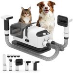 PawHut 5 in 1 Dog Grooming Vacuum & Dog Dryer with Electric Clipper