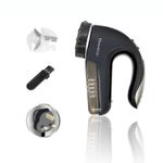 Electric Fabric Shaver Black Lint Remover with Power Cord & 3 Blades