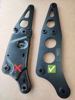 Extra recline bracket For VW Transporter T5 T6 Double passenger seat. 2003-2024