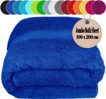 Extra Large Super Jumbo Bath Sheet 100x200cm Egyptian Cotton Soft XXL Bath Sheet