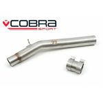 Audi S3 (8V) Centre Silencer Exhaust Resonator Delete (69.85mm) Cobra Sport VW81