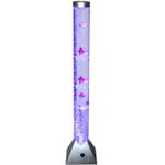 NEW! 120cm Colour Changing LED Water Bubble Fish Novelty Lamp
