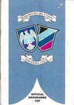 Bedford v Northampton 27 Mar 1989 RUGBY PROGRAMME