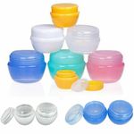 Plastic Container Empty Sample Jar Pot Bottle for Cosmetic Travel Lip Balm Cream
