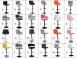 Bar Stools Faux Leather, swivel height adjustable many models + colours 1, 2 , 3