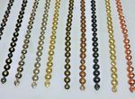 UPHOLSTERY NAIL TACKS STUDS STRIPS (6 Decorative Colour Finishes) plus Nails