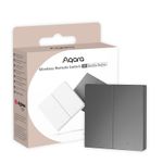 Aqara Wireless Remote Switch H1 - Grey (Double Rocker) - Aqara Hub Required