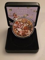Flower Fairies The Wild Cherry Blossom Gold Plated Collectible Coin 2026