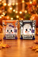 2 Pack Giant Halloween Ghost Squishy Squeeze Toy (Boy & Girl)