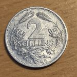 Austria 2 Schilling 1946 as pictured. Free UK Postage