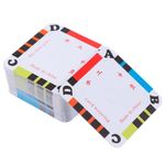 100 Pcs Cardboard Weaving Tablet Paper Cards for Craft Weaving